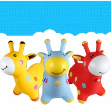 Inflatable Bouncing Giraffe Hopper for Kids, Toddlers, Boys, Girls